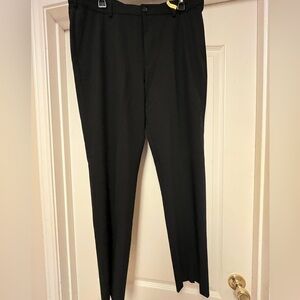 Stafford Men's Elegant Black Dress Pants